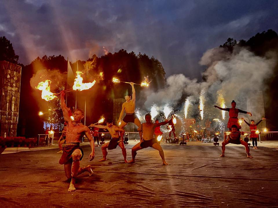 九族文化村春節夜舞祭登場 提前揭開櫻花祭浪漫序曲